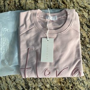 NWT Jamie Kay Floura Sweatshirt 5y Old Rose